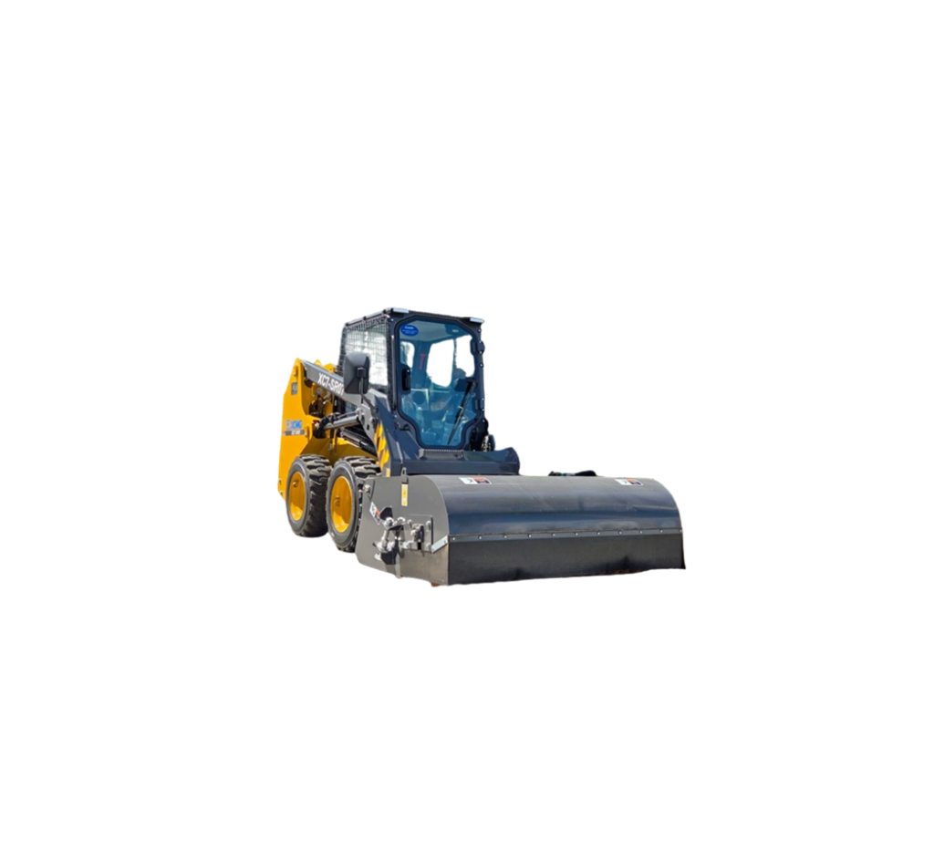 Minicarregadeira com Vassoura